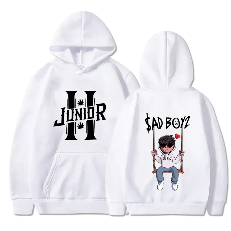 Spring autumn Men Hoodies Junior H Sad Boys Harajuku Girls Hip Hop Pullover Fancy Music Gift Casual Loose Comfortable Sweatshirt