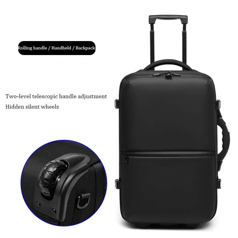 Duży, wodoodporny plecak biznesowy do dojazdów do pracy, kompresyjny, niewidoczny plecak podróżny dla mężczyzn, Bolsa Para Hombre