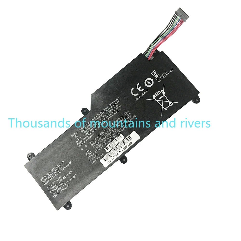 

48,64 Втч LBH122SE Аккумулятор для ноутбука LG U460 U460-G U460-M.AFB5L U460-K U560 UB560 UD560 UV560 AH50K 15U530