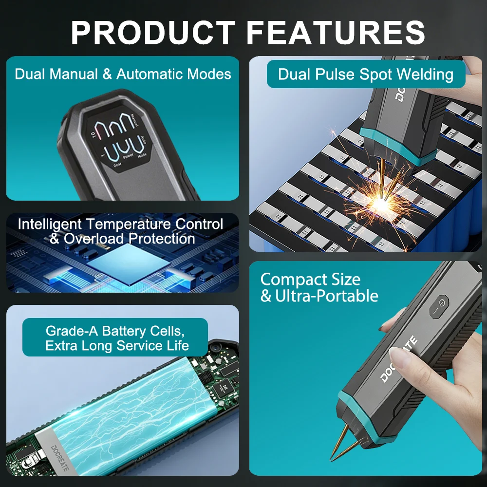 Lightweight Portable Handheld - Diy Electronics Spot Welder ulasan dan harga