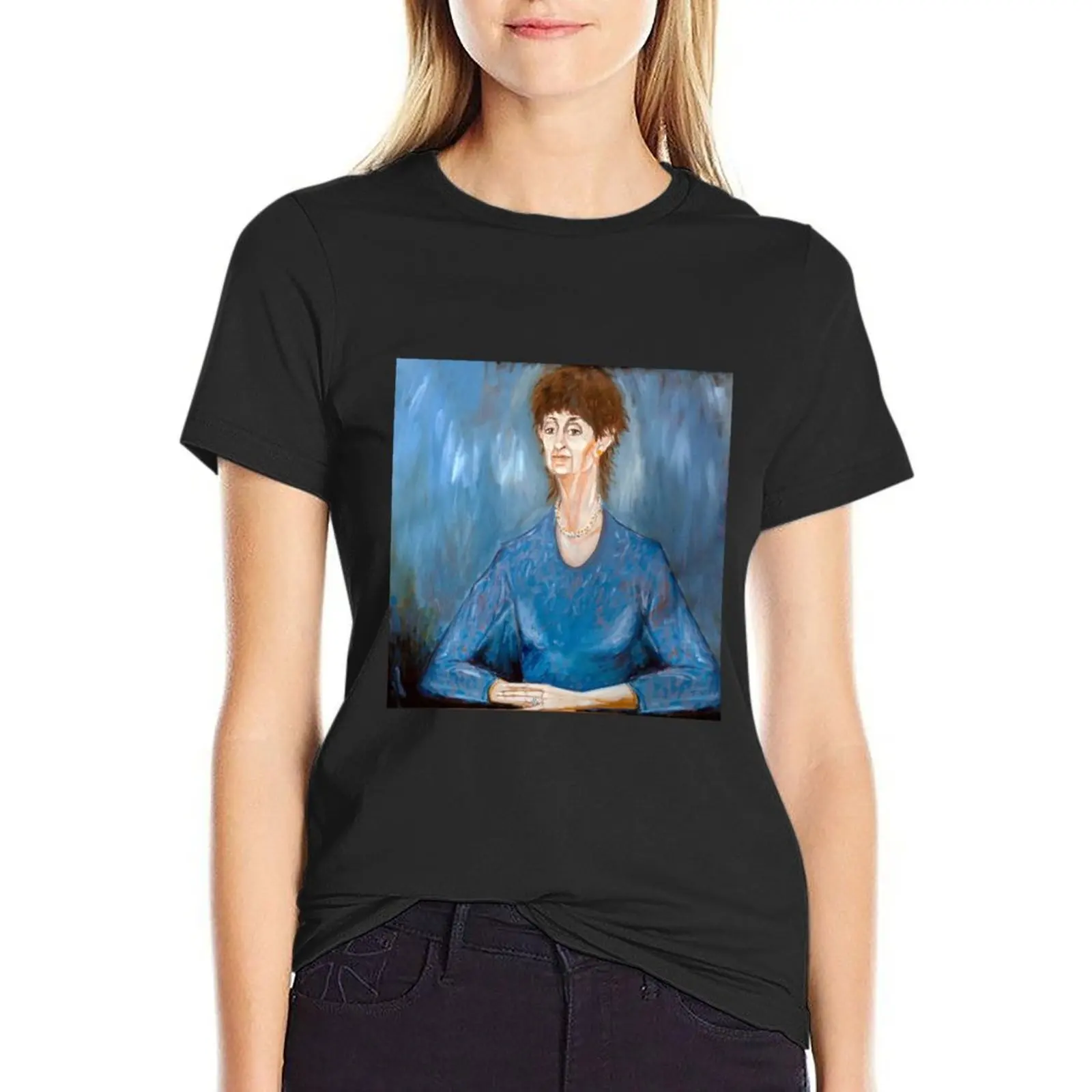 Mrs Mangel by Helen Daniels T-Shirt aesthetic clothes plus size tops Women's tops