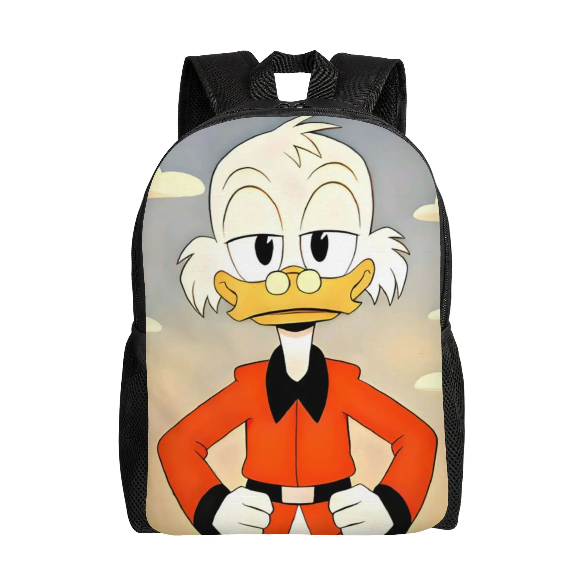 

DuckTales Backpack Back to school season Scrooge McDuck Retro Washable Backpack
