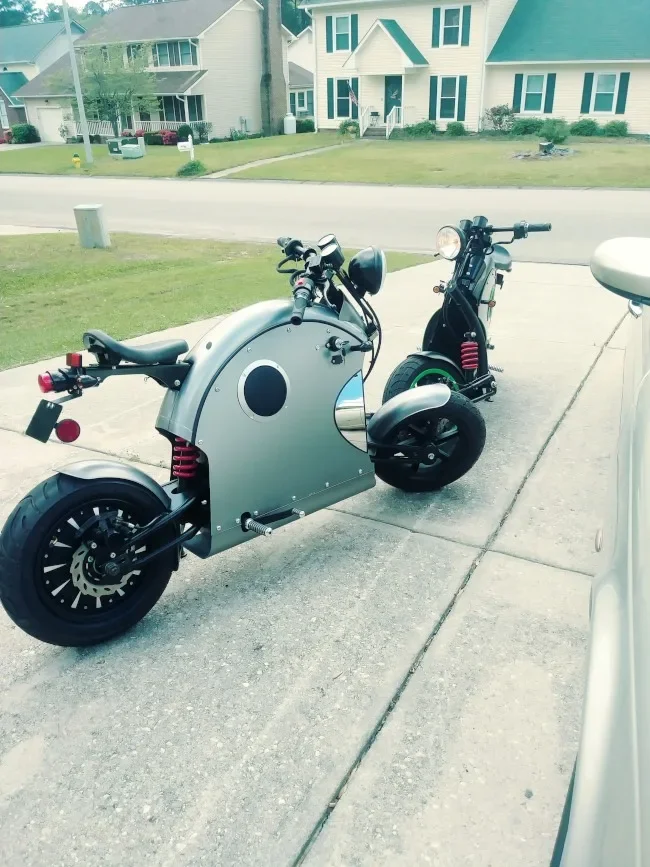 Electric Automatic Motorcycle High Power Full Size Off Road Electric Motorcycle