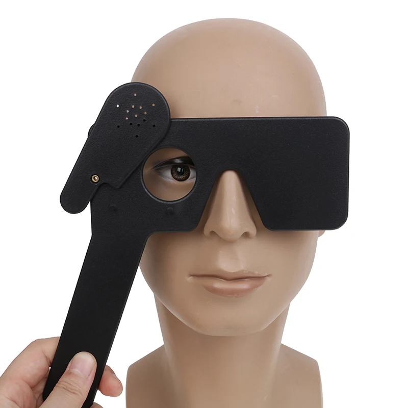 Lorgnette Occluder Multi 17 Pin hole Hand Occluder Optometry Instrument Tool
