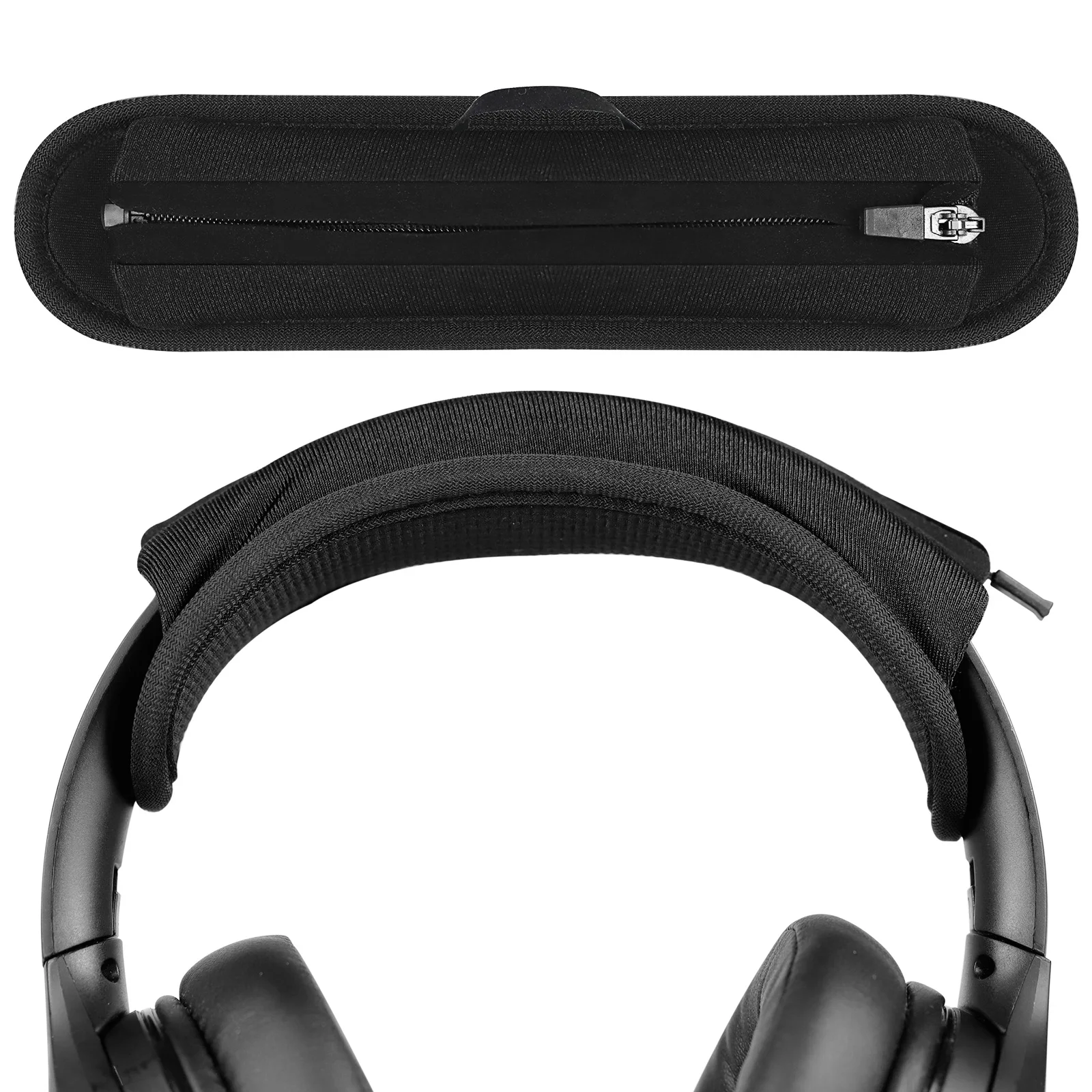 

OKCSC Headphone Headband Covers Head Protective Cushion Scratch Resistant Widely Applicable Headband Cover Earphone Accessories