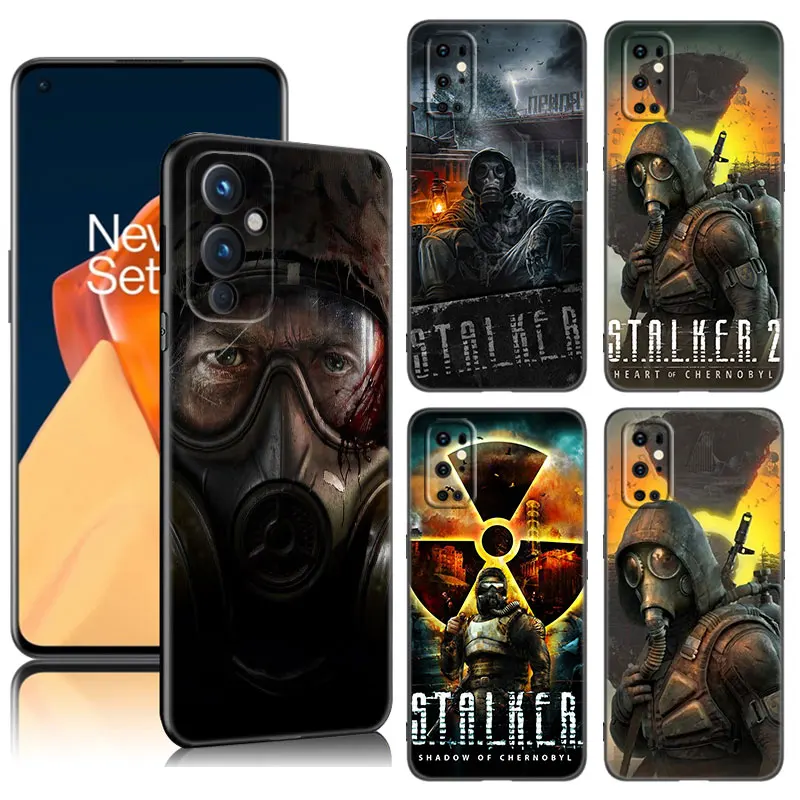 Game Stalker Clear Sky Phone Case For OnePlus 9 10 ACE 2V Pro 9RT 10T 10R 11R Nord CE 2 3 Lite N10 N20 N30 Black Silicone Cover