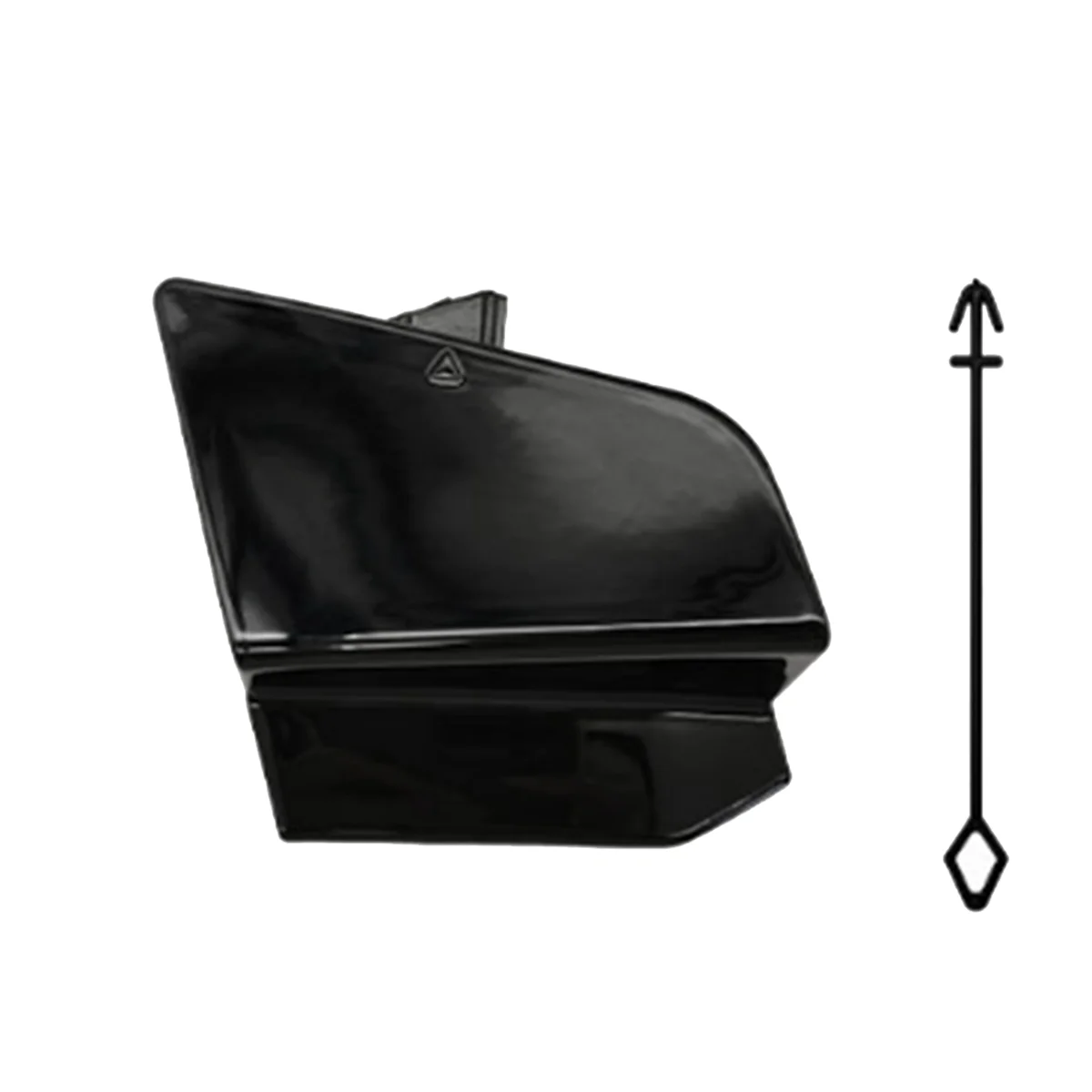 Car Front Bumper Tow Hook Cover Painted 51115A477A0 for BMW X3 X4 IX3 G01 G02 G08 2022-2024 Trailer Cover