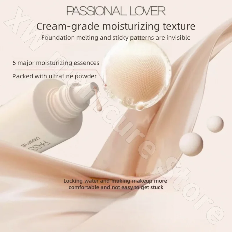 Lianhuo PL Liquid Foundation Concealer Brightening Oil Mixed Leather Light and Thin Long-lasting and Never Taking Off Makeup 30g