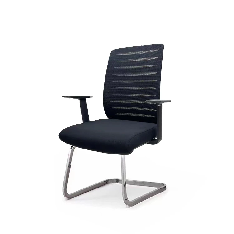 Factory Direct office Black grid chair can rotate 360 degrees office chairs