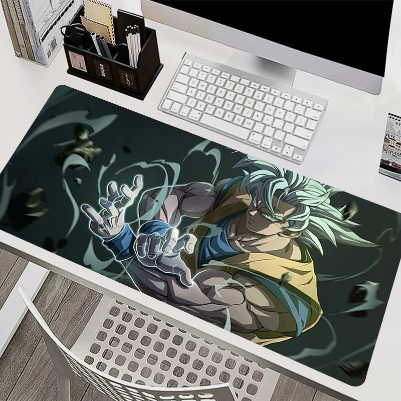 Tapis de souris accessoires PC tapis de clavier tapis de bureau tapis de souris antidérapant Anime caoutchouc Dragon Ball tablette tapis de jeu tapis étendu