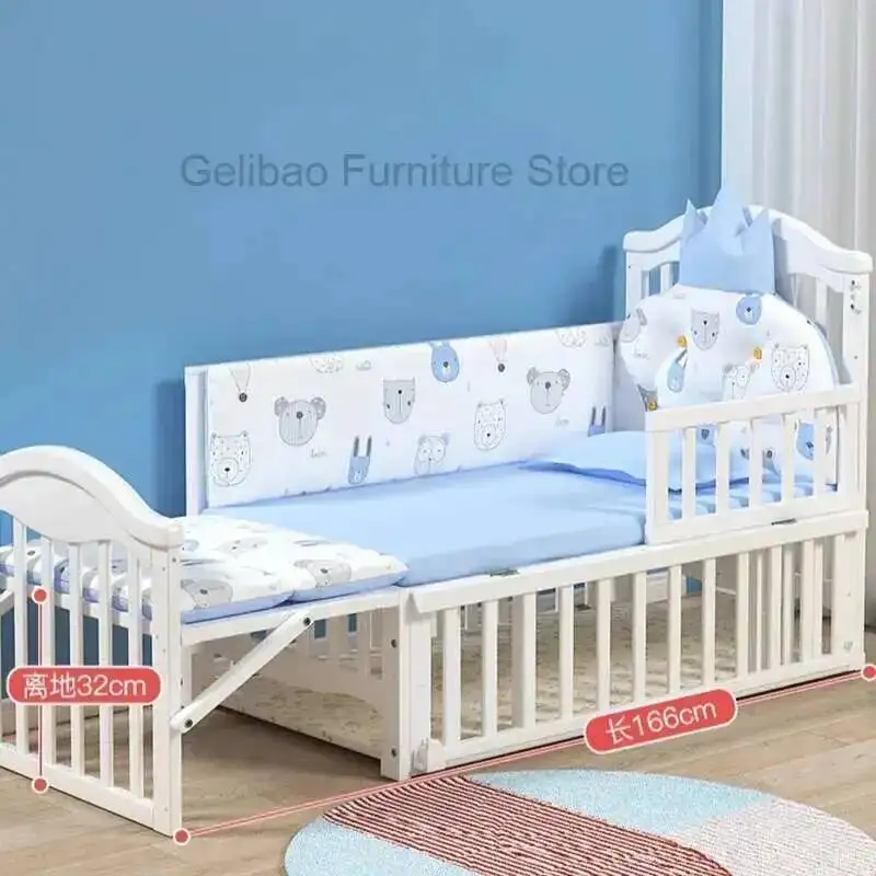 Bed Kids Bassinet Baby Walkers Newborn Bunk Things Child Hut Toddler Bed Mother Children's Individual Beliche Juvenile Storage