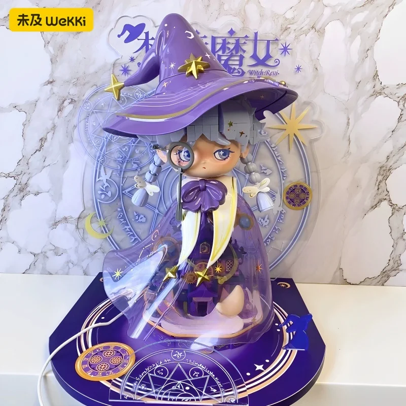 Wekki Building Blocks Fairy Tale Series Dream Witch Assembly Small Particle Architecture Children's Toy Model Ornament Gift