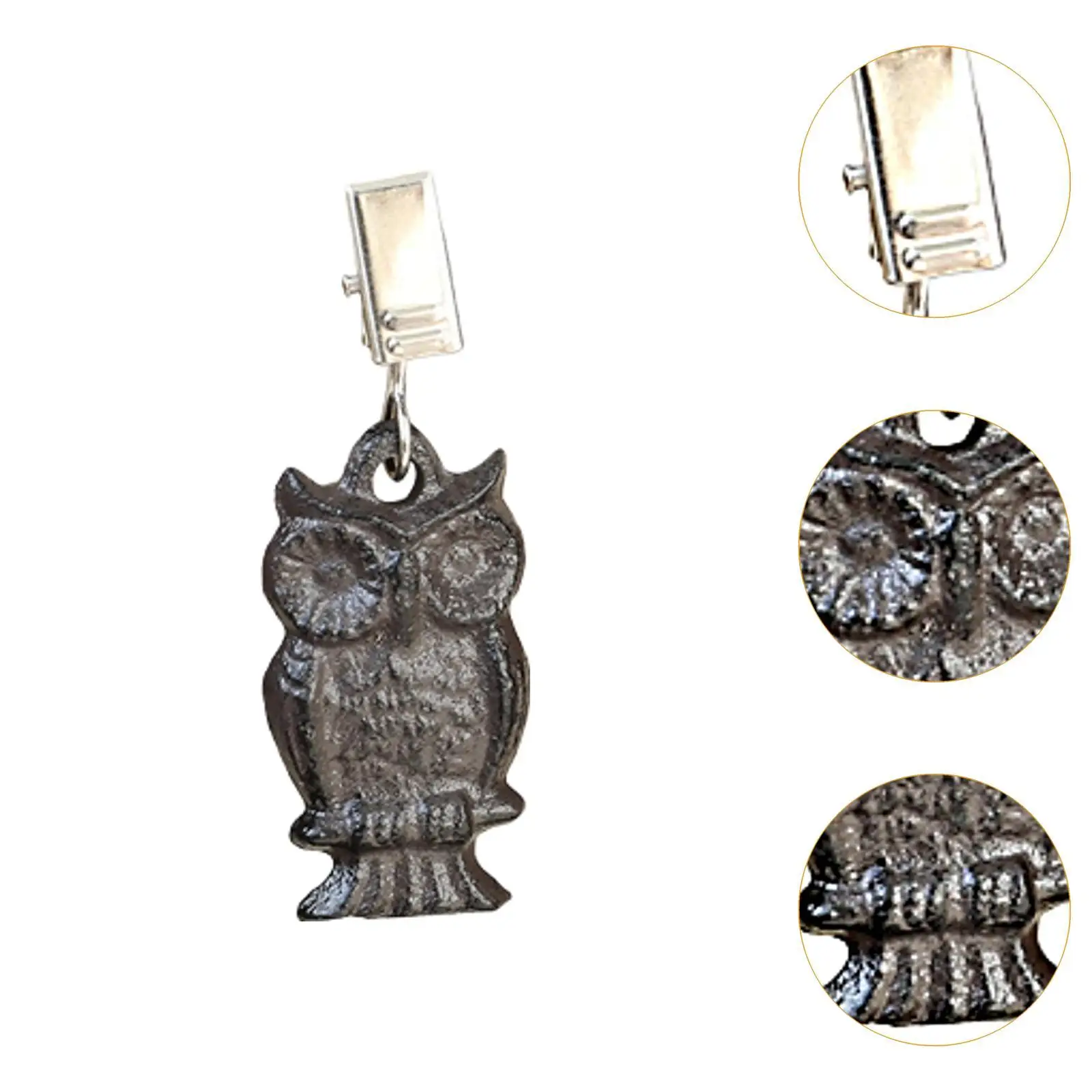 Multifunctional Owl Tablecloth Weights Clip Premium Heavy Duty Iron Clamp for Kitchen Dining Table
