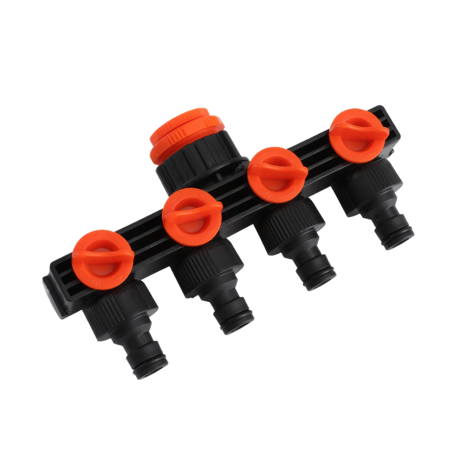 

Heavy Duty Four Way Hose Splitter Rust-Free For Long Service Life Made Of Plastic Parts Connectors