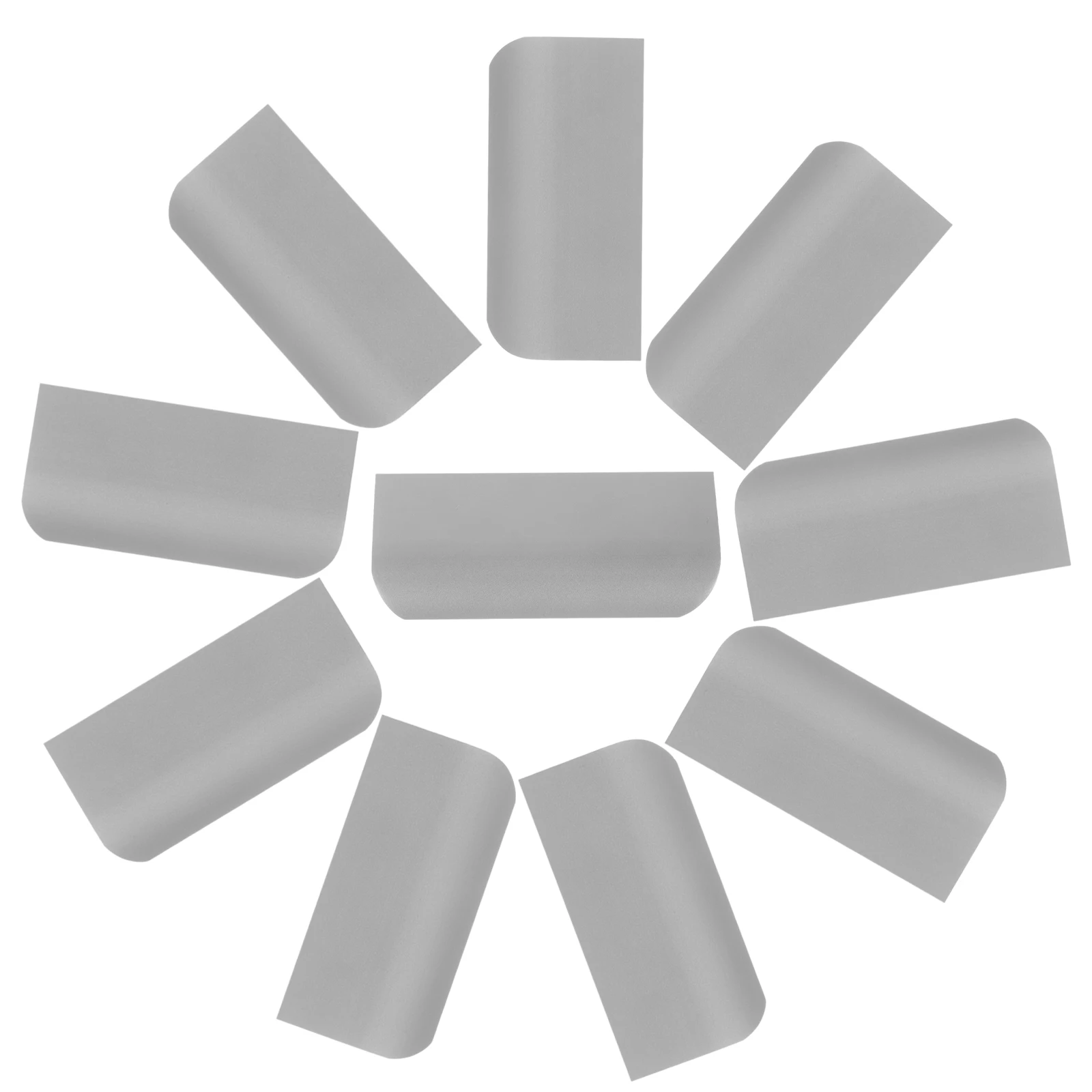 

10pcs Punch-Free Door Handles Cabinet Hardware Invisible Metal Hidden Wardrobe Aluminum Alloy Grips For Furniture Cupboard Edge