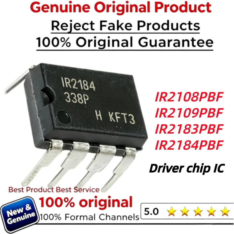 10pcs 100% new imported original IR2183PBF IR2183 IR2184PBF IR2184 IR2108PBF IR2108 IR2109PBF IR2109  Driver chip IC DIP-8