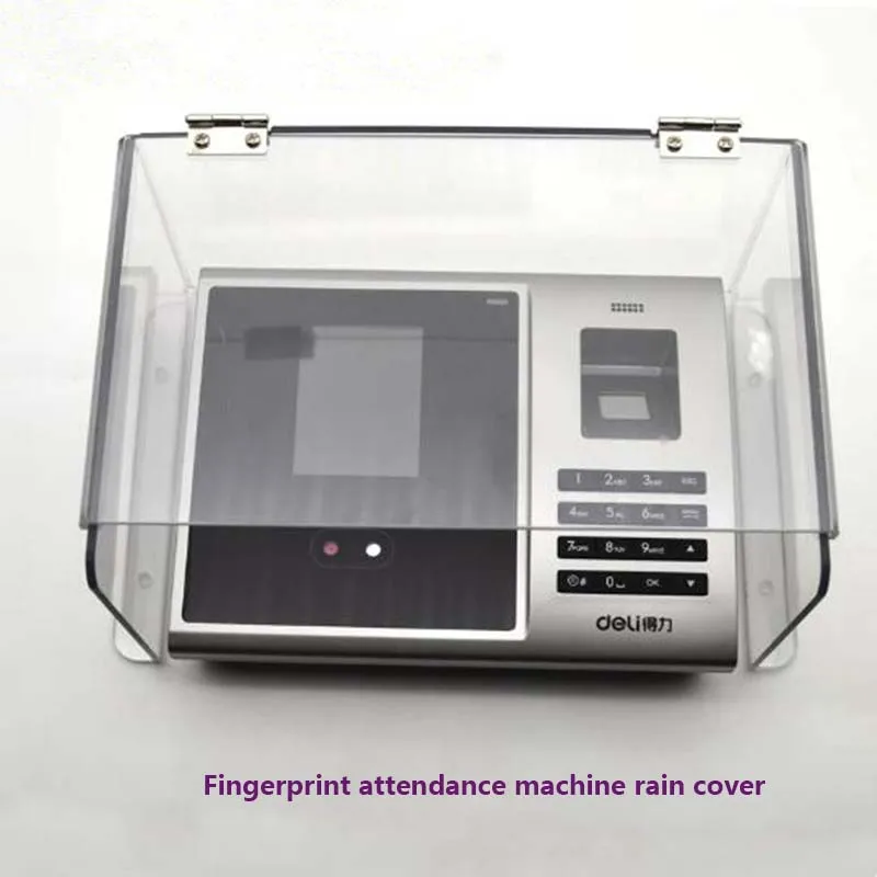 Intelligent Visual Access Control Rain Cover Fingerprint Protection Cover Waterproof Box Attendance Machine Sun Protection