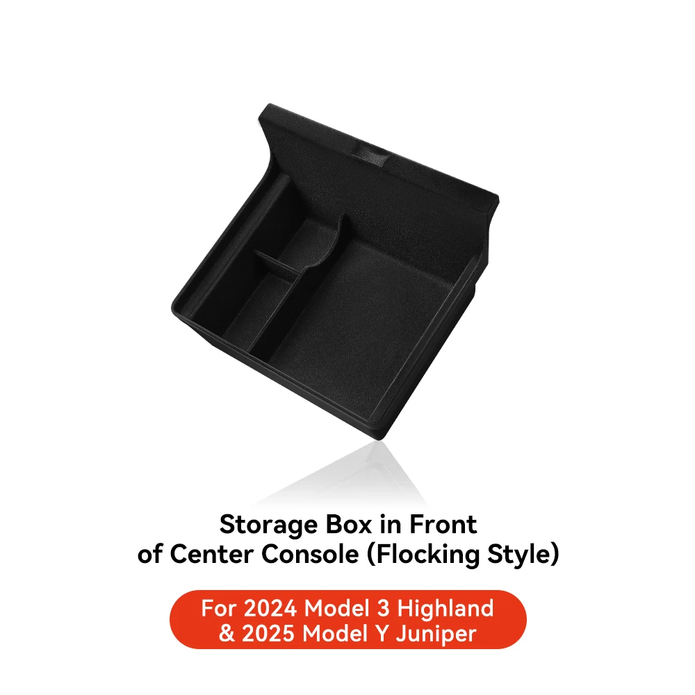 Auto Opbergdoos Voor Tesla Model 3/Y Highland Junipe Middenarmsteun Verborgen Doos Bekerhouder Console Organizer Auto Box accessoires