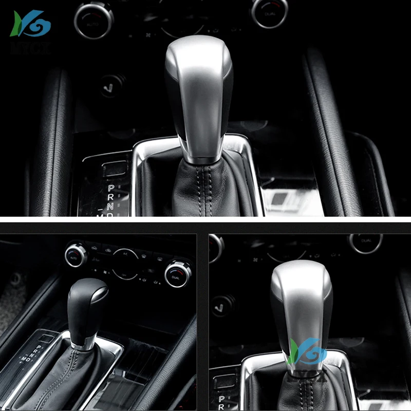gear stick shift knob protection cover gear shift collars interior Accessories For Mazda CX5 CX-5 CX 5 2017 2018 2019