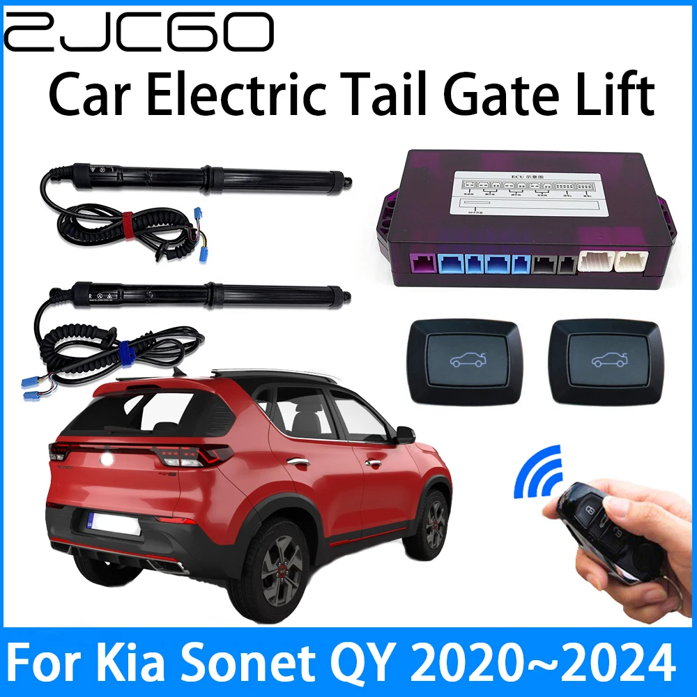 

ZJCGO Power Trunk Electric Suction Tailgate Intelligent Tail Gate Lift For Kia Sonet QY 2020 2021 2022 2023 2024