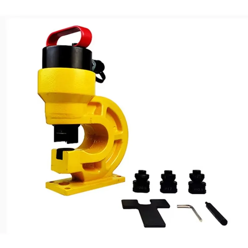 CH-60 Portable Metal Manual Steel Plate Knockout Busbar Punching Tool Hydraulic Puncher