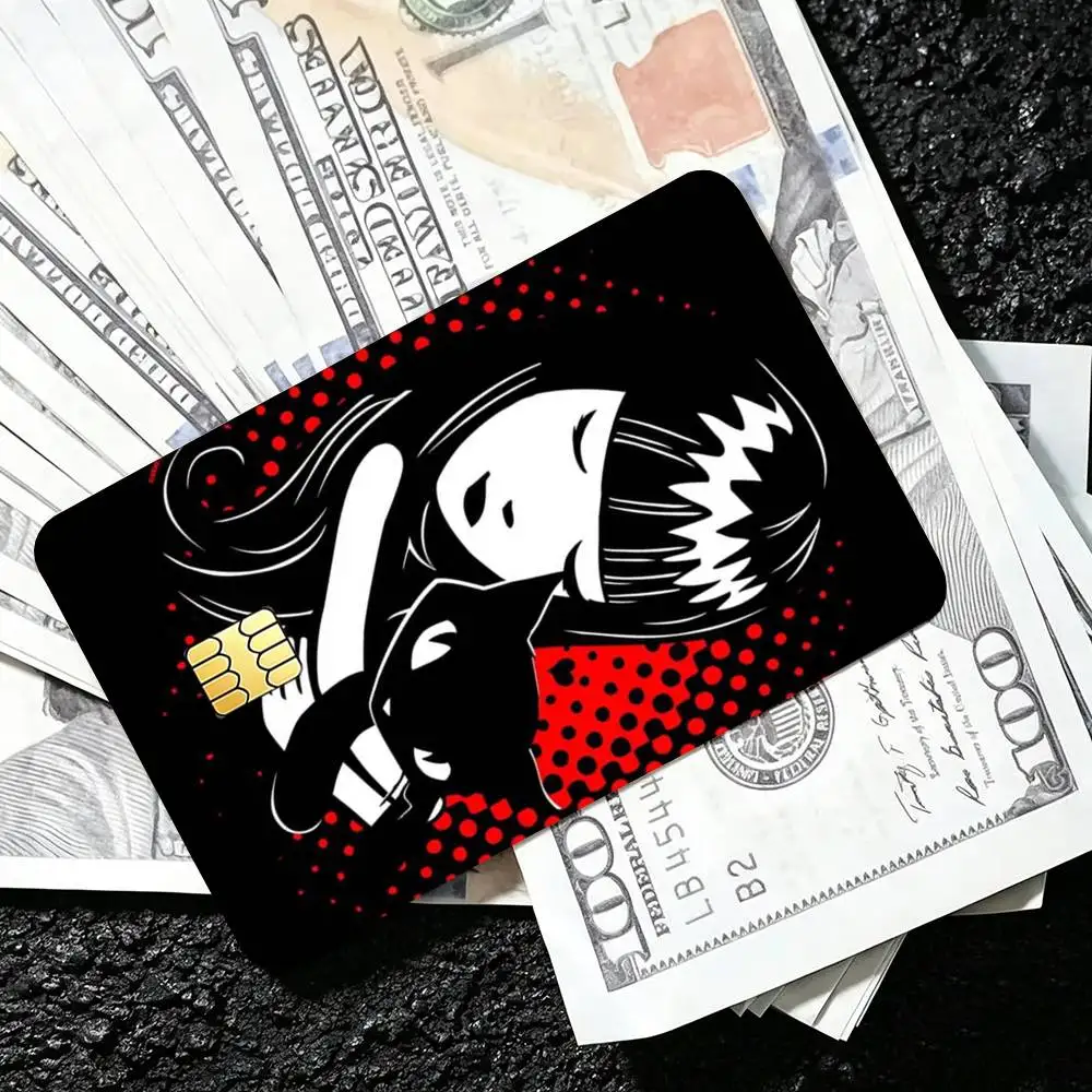 Emily the Strange  Credit Card HD Stickers Premium matte film effectively prevents fingerprints and daily abrasion.