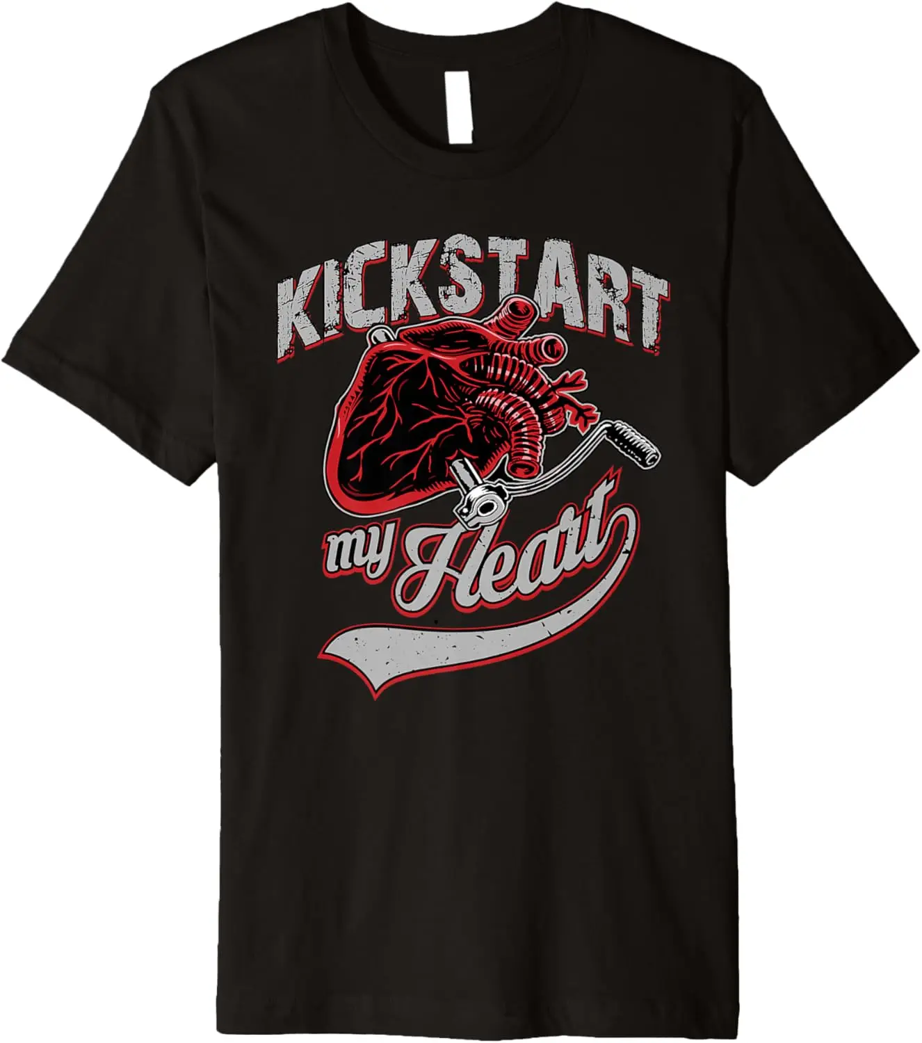 

Kickstart My Heart MX Motocross Dirt Bike Rider Motorcycle Premium T-Shirt