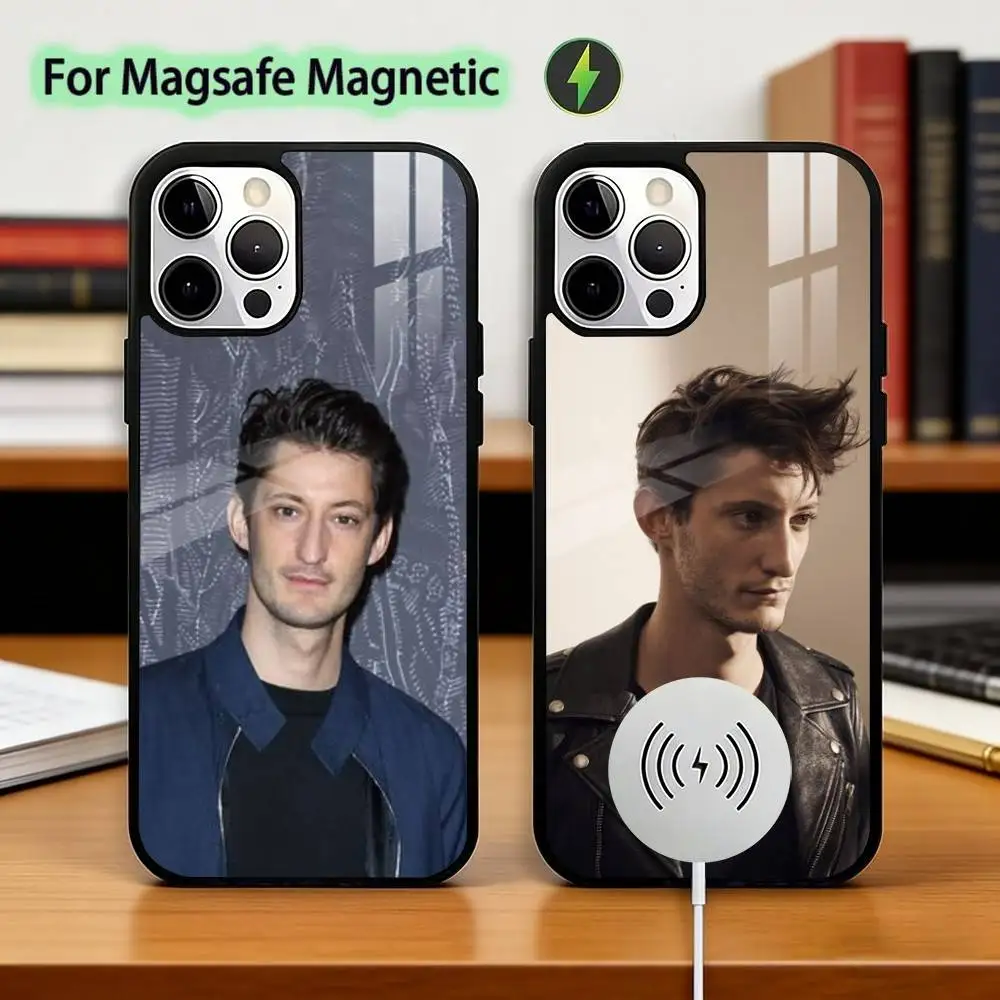 

Pierre Niney Actor Director Phone Case For iPhone17,16,15,14,13,12,11 Plus,Pro Magnetic For Magsafe Wireless Charging