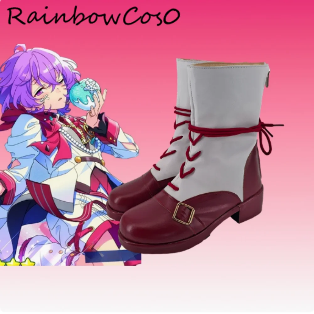 Hanamura Fuyume Yume esupuri Ensemble Stars Cosplay Shoes Boots Game Anime Party Halloween RainbowCos0 W4889