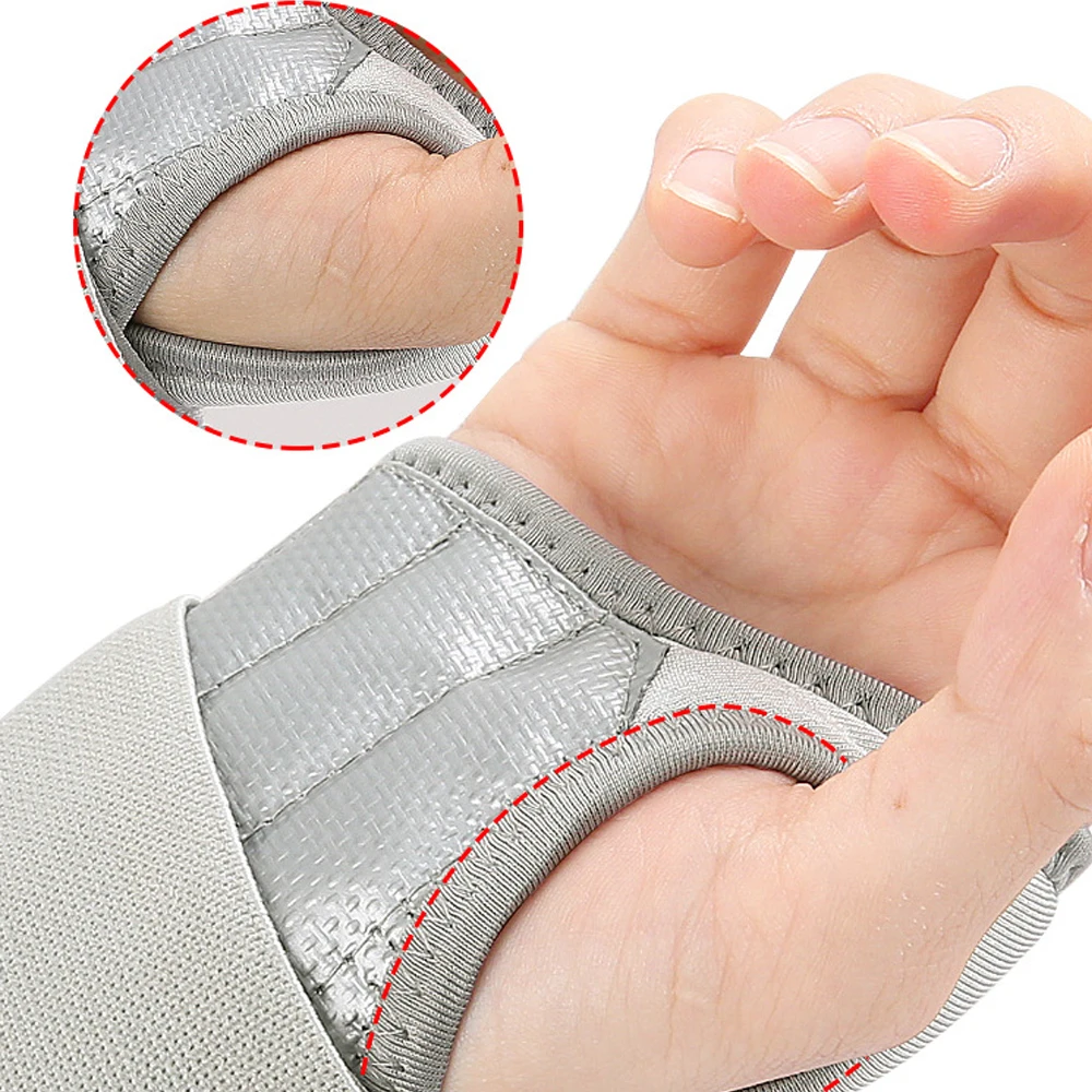 Carpal Tunnel Wrist Brace Support with Straps & Metal Splint Stabilizer, Helps Relieve Tendinitis Arthritis Carpal Tunnel Pain