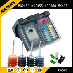 Einkshop-Cartouche d'encre de remplacement, pour IL IP2800 IP2850 MG2400 MG2450 MG2455 Prquinze, 545XL CL545 XL ical545 CL546