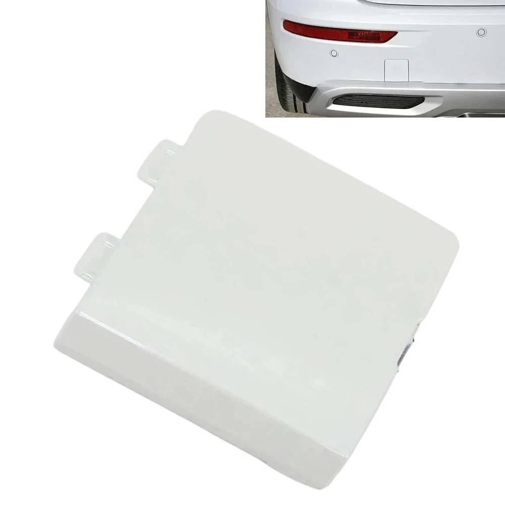 Bumper Repair Part Pearl White Rear Bumper Cover Precise Fitment Solution High Strength Abs Material Easy Installation Process