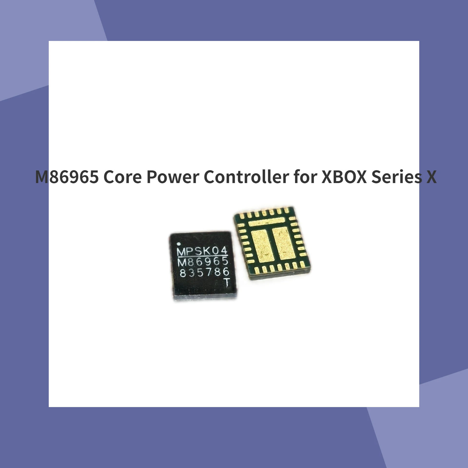10 sztuk M86965 rdzeniowy kontroler zasilania do naprawy i wymiany płyty głównej XBOX Series X - fabrycznie nowy oryginał!