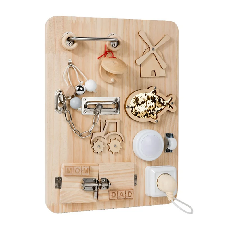

BEDW-Busy Board Unlocking Early Childhood Education For Improving Children's Hands-On Learning Skills And Creativity