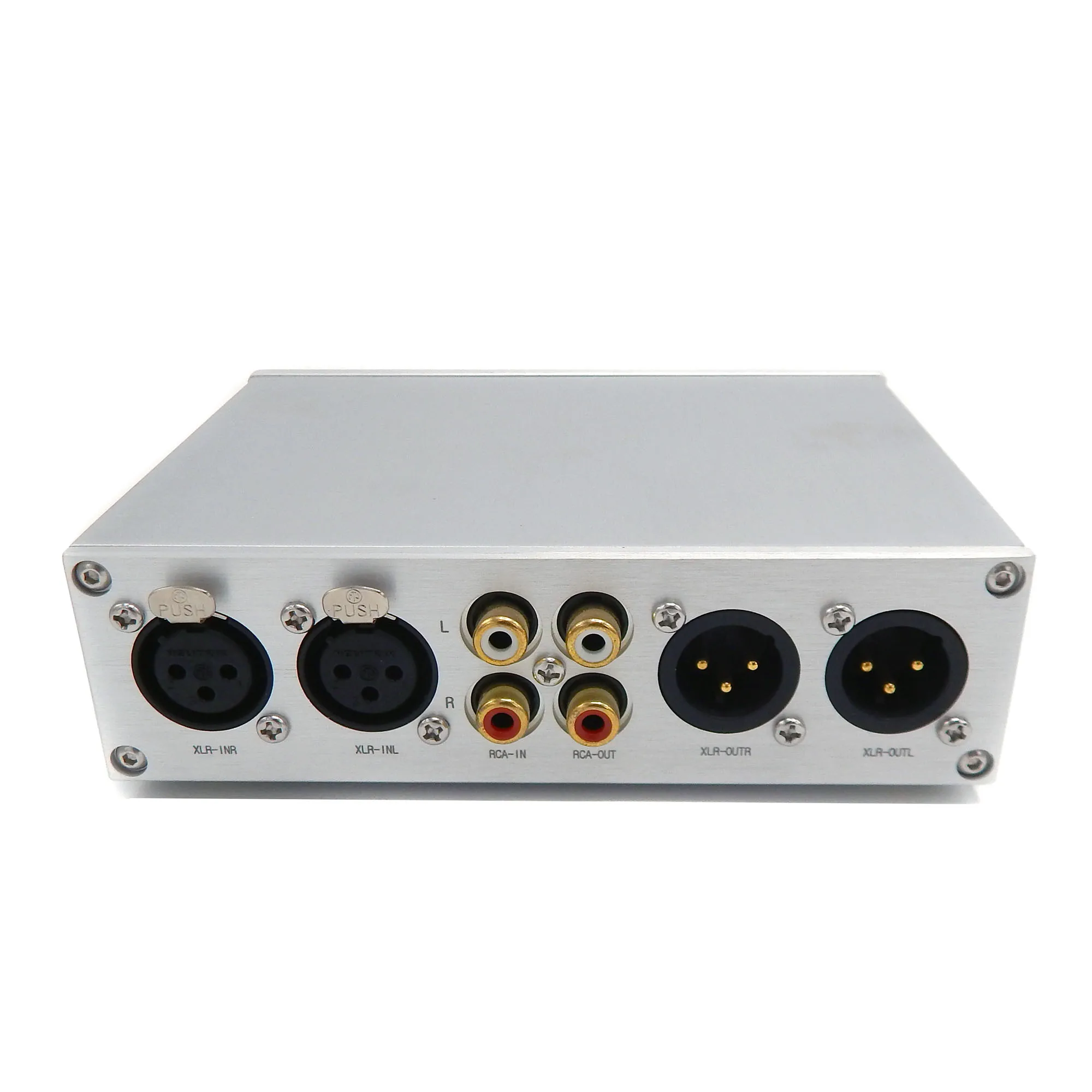 Hifi Fully Balanced Passive Preamp Pre Amplifier XLR/RCA ALPS Potentiometer Audio Volume Control Match Post Amp Active Speake