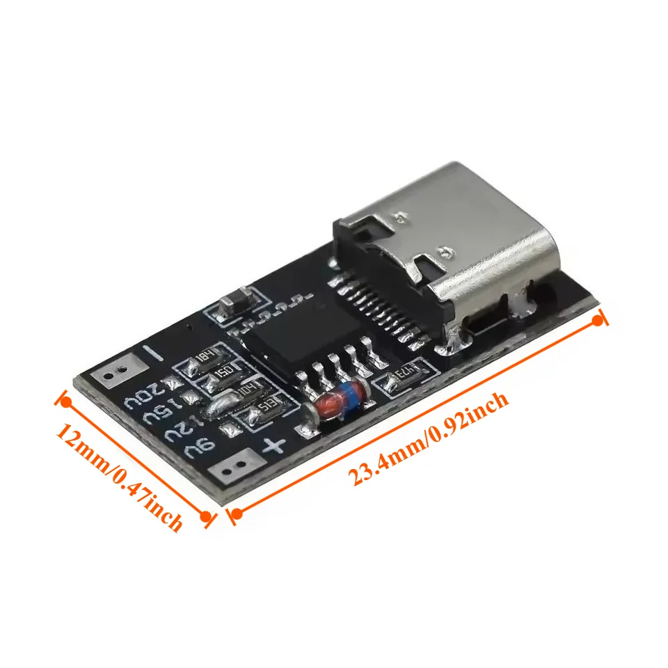 USB PD QC Trigger Board Type-C Decoy Module 9V 12V 15V 20V 5Pcs for Fast Charging DIY