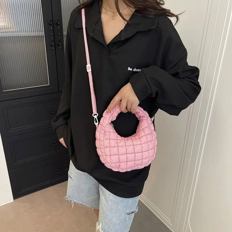 

Дорожная сумка в форме полумесяца, женская многофункциональная сумка на плечо, необходимая для отдыха, предметы первой необходимости