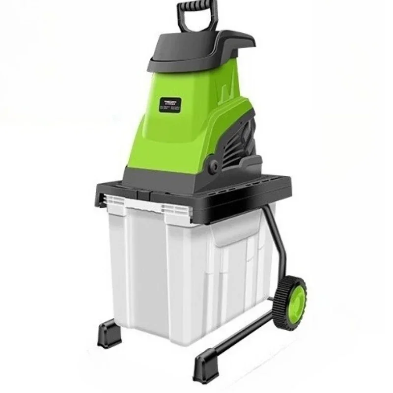 2800W High Power Electric Branch Crusher Small Household Branch Crusher Orchard Forest Branch Plug-in Wood Crusher