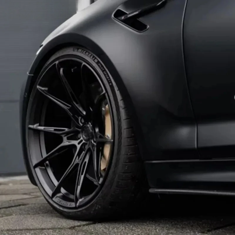 

Factory Sale Hot Selling Deep Concave Aluminum Alloy Forged Wheels Black Rims Passenger