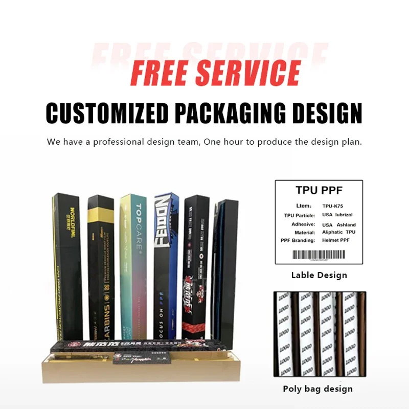 2025 PPF-film 1,52 x 15 m Superhydrofobe TPH PPF zelfherstellende verfbeschermingsfilm TPU lichaamshekfilm