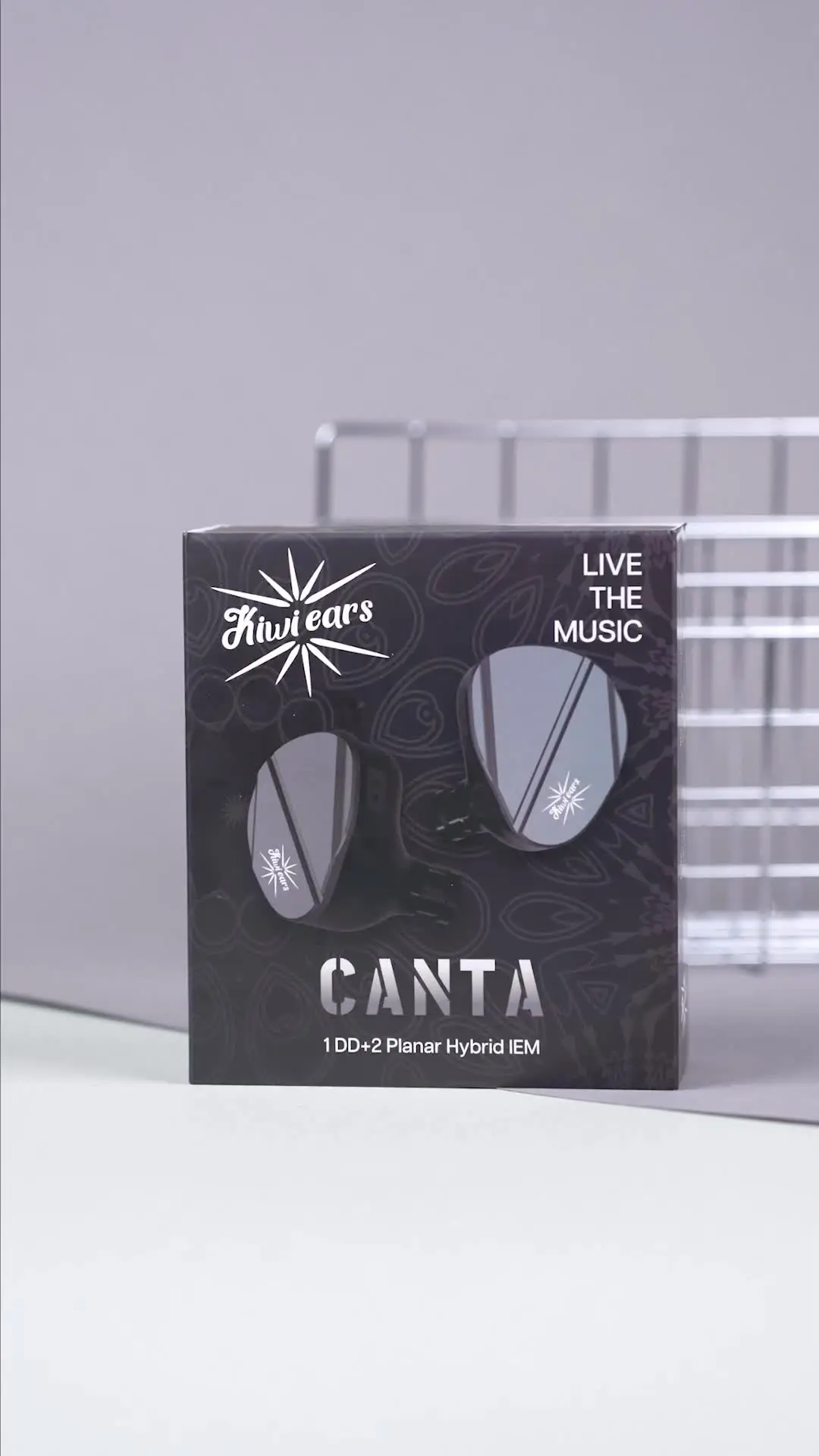 Kiwi Ears Canta 1DD+2Planar Wired HiFi IEM Earbuds