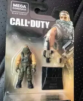 Oryginalny Mega Construx Bloks wezwanie do służby ustawia klocki konstrukcyjne zabawki dla chłopców kolekcja figurek Mini armii