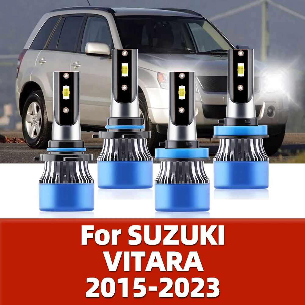 

LED 15000LM Lamps Car Headlight Bulbs Super Bright CSP Lights 12V For SUZUKI VITARA 2015 2016 2017 2018 2019 2020 2021 2022 2023