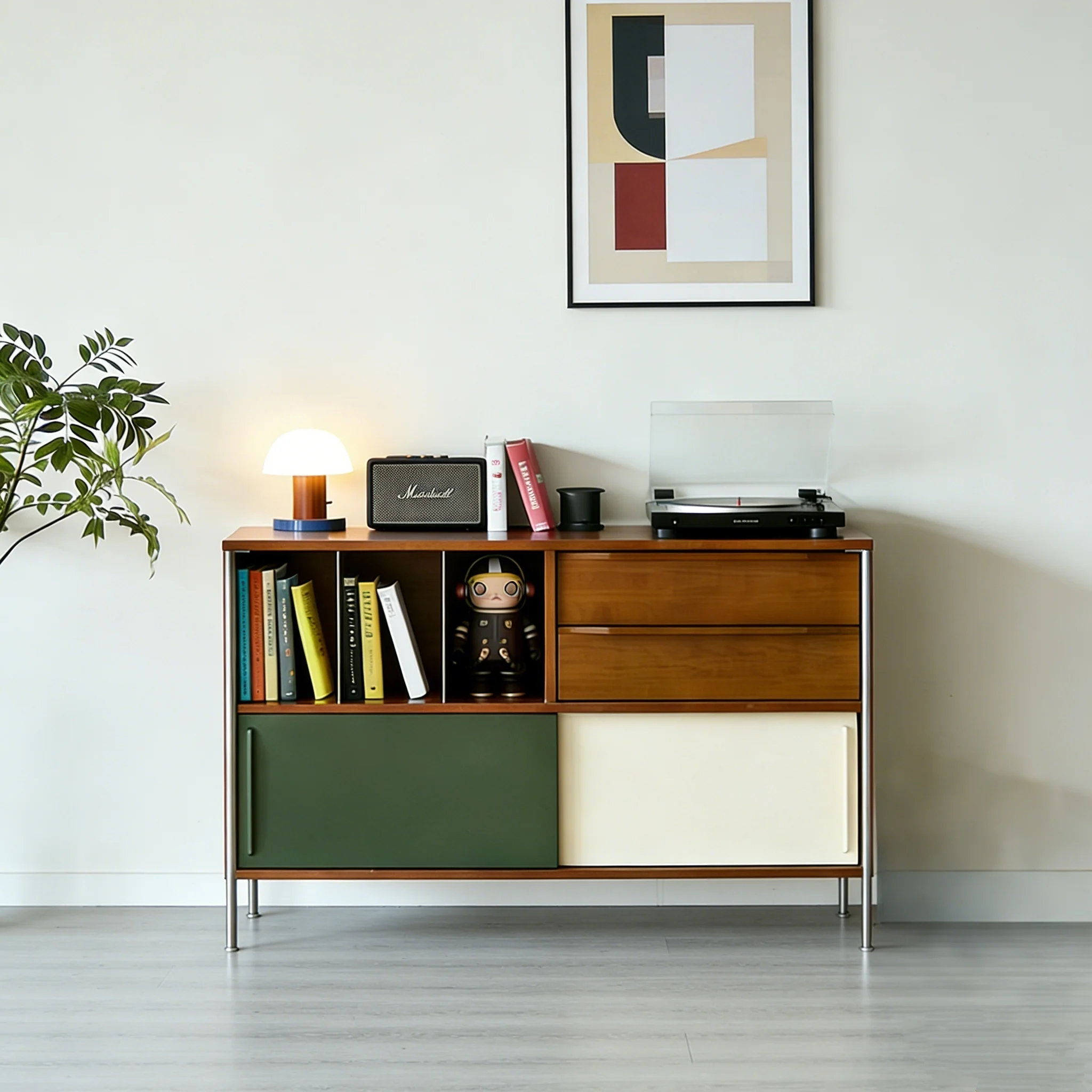 

#Modern luxury Nordic side cabinet, with European Union CE certification, high-end hotel apartment family villa side cabinet