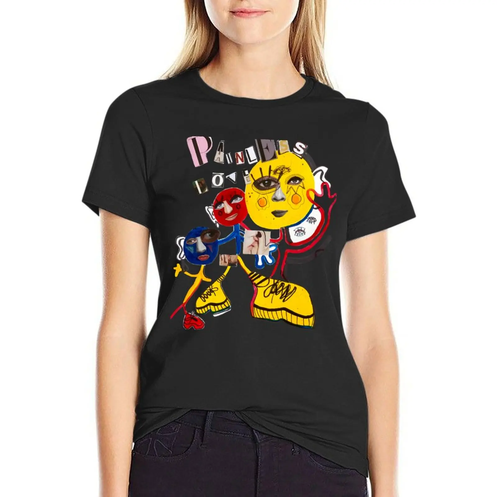 

Painless Love Graphic T-Shirt shirts graphic tees korean fashion Women t shirt