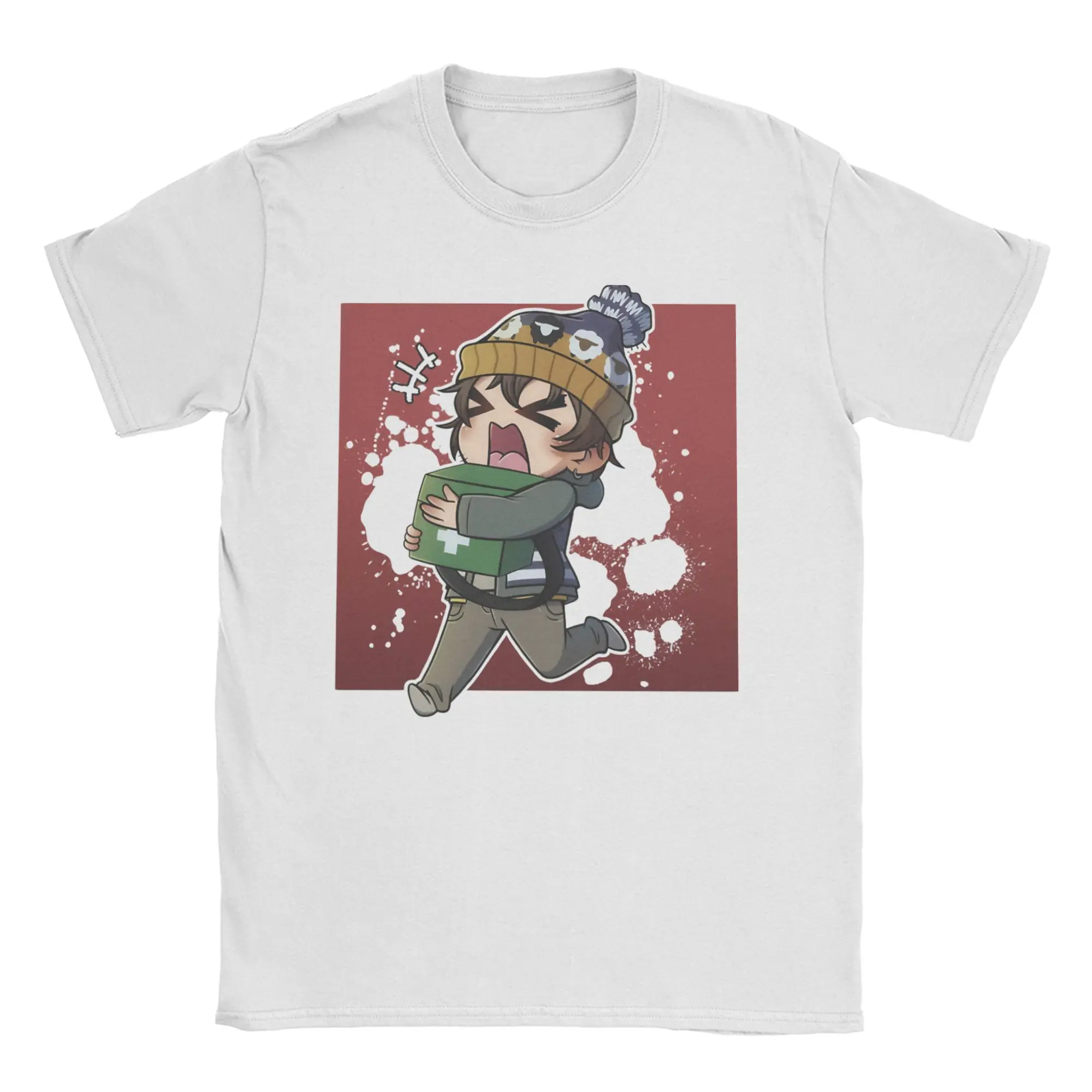Just a Lil Courier Bryan Hodukavich Chibi Horror for Men T Shirt  Funny Tees O Neck T-Shirts Pure Cotton Original Clothing