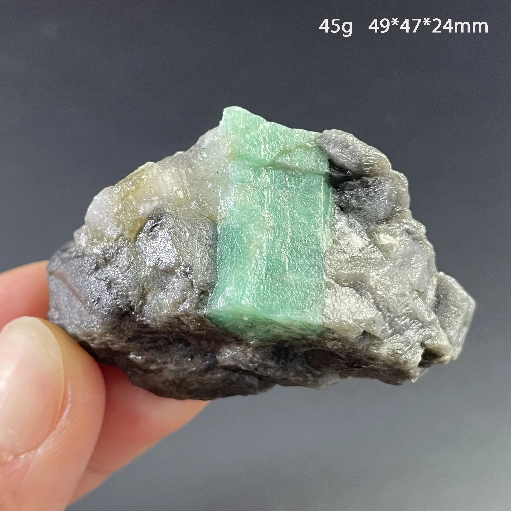 Natural Gemstone Emerald Fluorite Raw Stone Crystal Cluster Mineral Specimen Quartz Rock Home Decoration Gift Healing