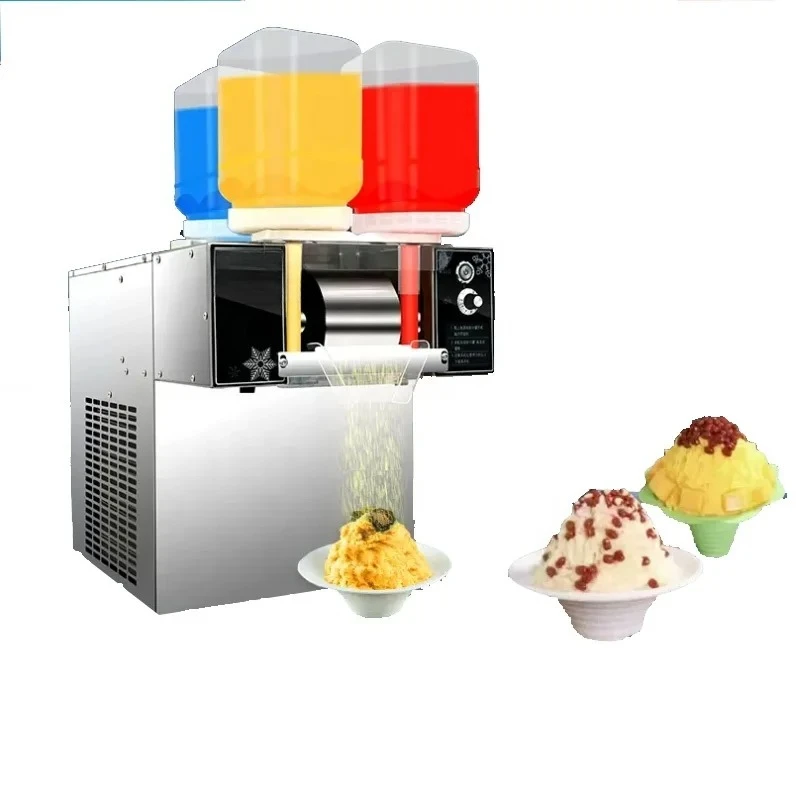 

Automatic Snowflake Flake Cream Crusher Maker Make Shaved Ice Machine