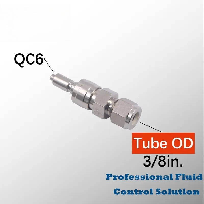 SHJH-LOK Customizable Quick Connection Stainless Steel 316 High Pressure BSP Thread Coupling ASME ASTM ANSI API BS