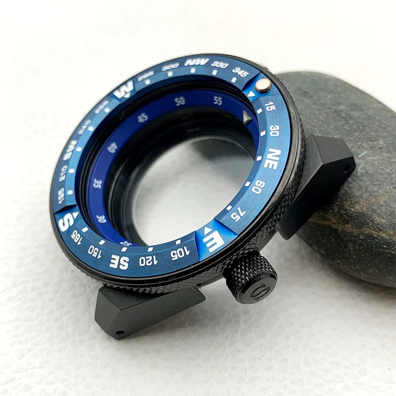 حافظة Mod King SRPF Samurai Series غطاء خلفي سفلي شفاف مناسب لحركة NH35 7S 4R تاج عند 3.0 200 متر حافظة مقاومة للماء